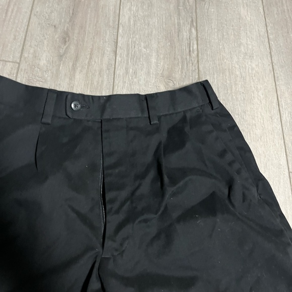 3/$20 Men's Perry Ellis Portfolio Black Dress Pants Size 30x30 - Picture 3 of 10